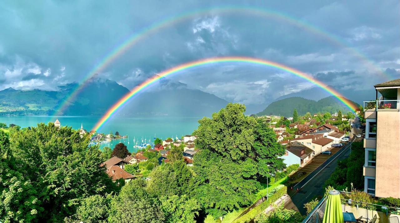 Hotel Movieworld Spiez Exterior foto