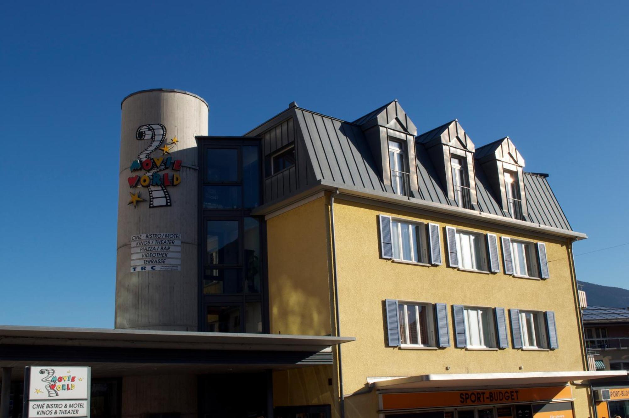 Hotel Movieworld Spiez Exterior foto